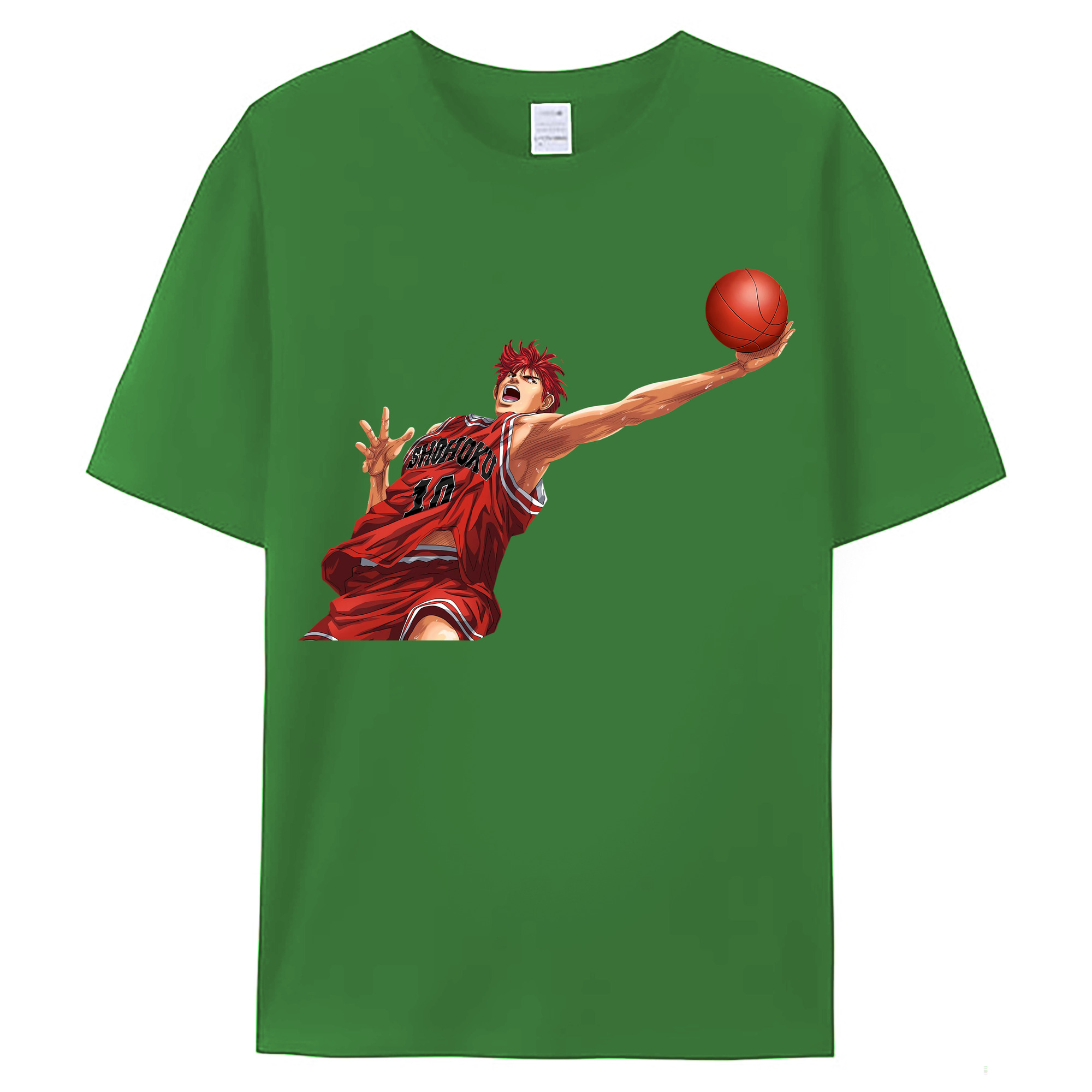 （画像用） SLAM DUNK／スラムダンク レディースカジュアルプリントTシャツ（綿100％）